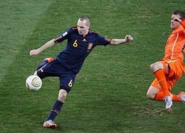 Iniesta dobojovane strela