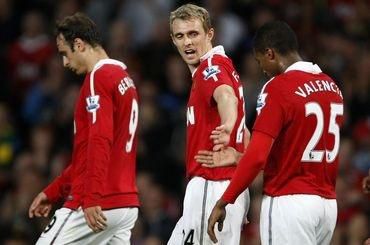 Berbatov fletcher valencia man utd tukes