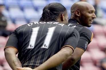 Drogba anelka chelsea radost