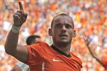 Sneijder wesley holandsko vitazne gesto