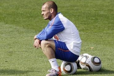 Sneijder wesley holandsko trening na lopte ms2010