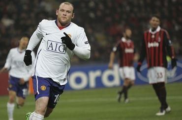 Rooney wayne man utd vs ac milano goool