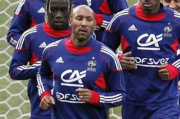 Anelka francuzsko trening ms2010