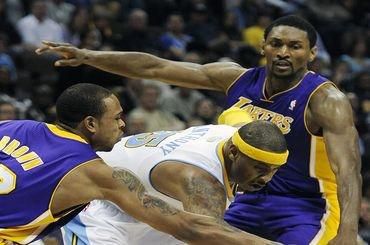 Lakers nuggets prva prehra