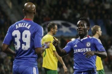 Essien anelka prvy gol zilina chelsea