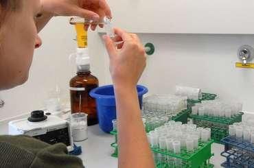 Doping ilustracne foto laboratoria