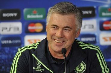 Ancelotti chelsea tlacovka vs zilina1