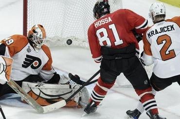 Hossa chicago gol vs philadelphia 2zapas