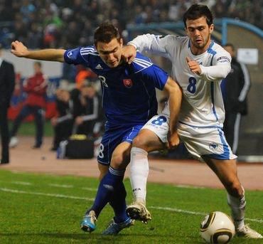 Jendrisek slovensko vs pjanic bosna november2010