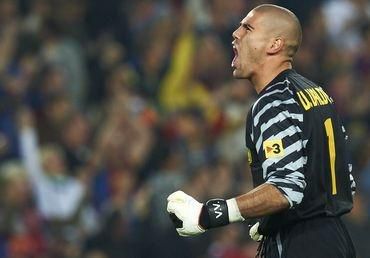 Victor valdes barcelona brankar