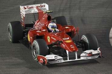 Alonso fernando ferrari singapur