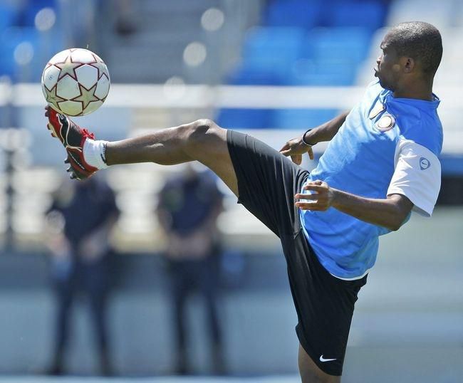 Inter milano samuel eto o trening