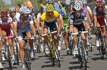 Cancellara a peloton tdf2010 1etapa