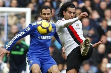 Chelsea ricardo carvalho manchester city tevez