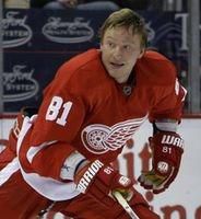 Hossa marian red wings bez helmy