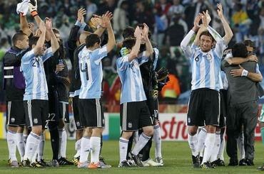Argentina victory vs nigeria ms2010