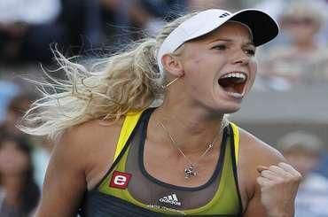 Wozniacka caroline usopen quarter