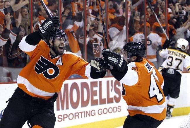 Simon gagne danny briere philadelphia