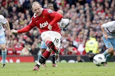 Rooney man utd penalta vs west ham