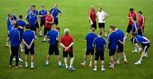Slovensko posledny trening pred ms2010