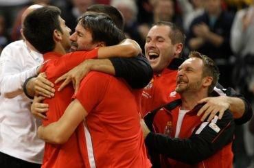 Djokovic slavi postup davis cup 2010