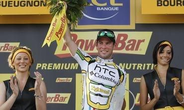 Mark cavendish ruky vyhral gratulacia