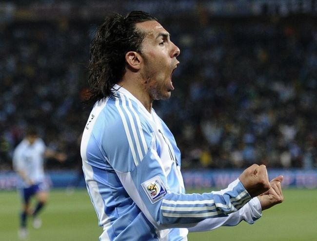 Tevez gol tutovka