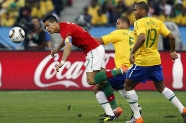 Baptista a melo brazilia vs ronaldo portugalsko ms2010