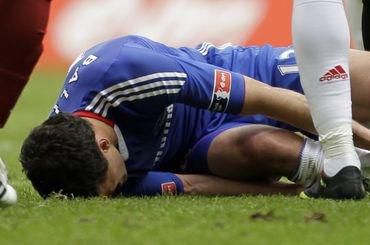 Ballack chelsea injury vs portmouth