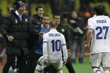 Sneijder a spol inter lm stvrtfinale radost
