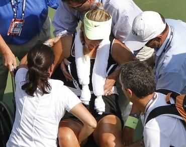 Viktoria azarenka kolaps tenis