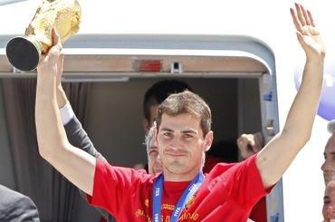 Casillas spanielsko trofej prilet