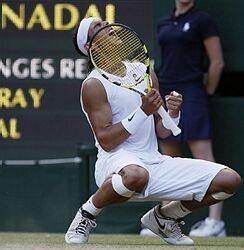 Nadal radost wimbledon