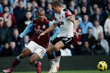 Agbonlahor vidic aston villa man utd