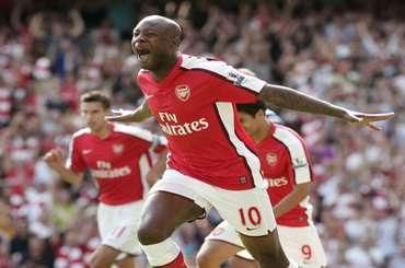 Gallas william arsenal radost gol