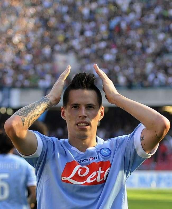 Hamsik marek ssc neapol fotodna gol