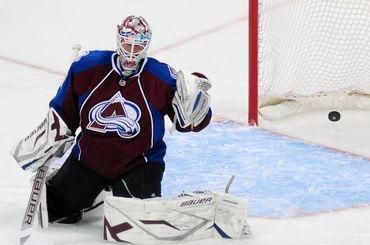 Budaj peter coloradoa avalanche gol