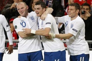 Rooney a spol anglicko radost vs svajciarsko