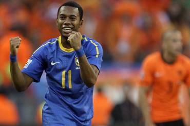 Robinho brazilia vs holandsko radost ms2010