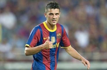 David villa barcelona palec hore