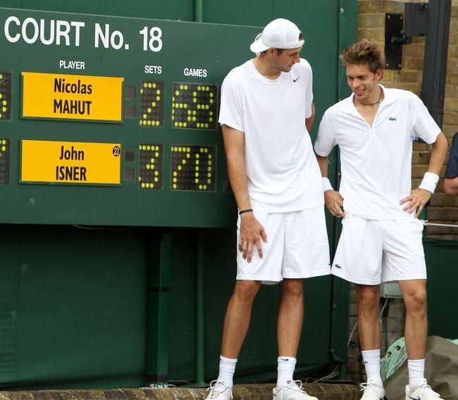 Mahut isner vysledok tenis