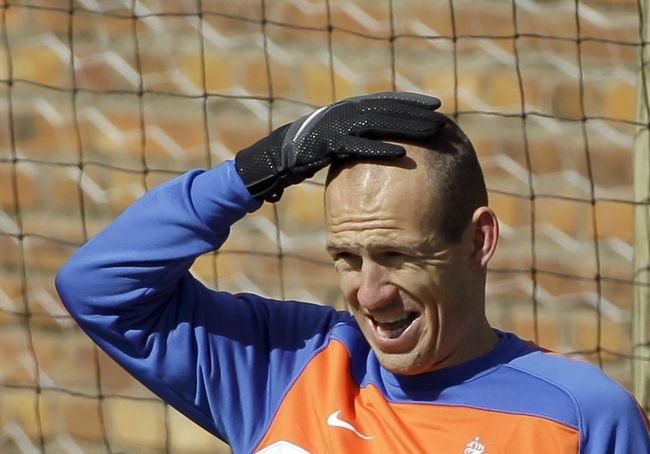 Arjen robben holandsko trening