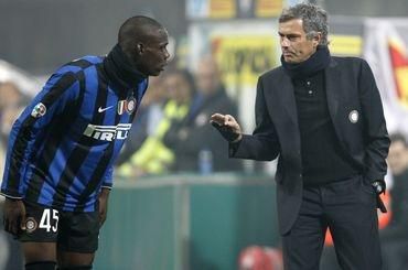 Balotelli mourinho inter milano pokec