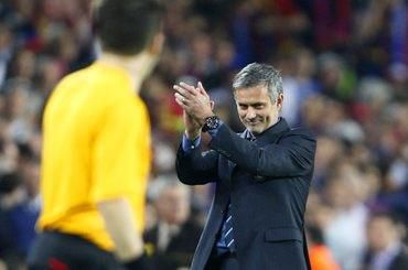 Barca inter mourinho potlesk