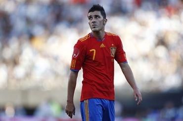 David villa spanielsko pohlad hore