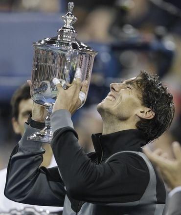 Nadal us open2010 trofej