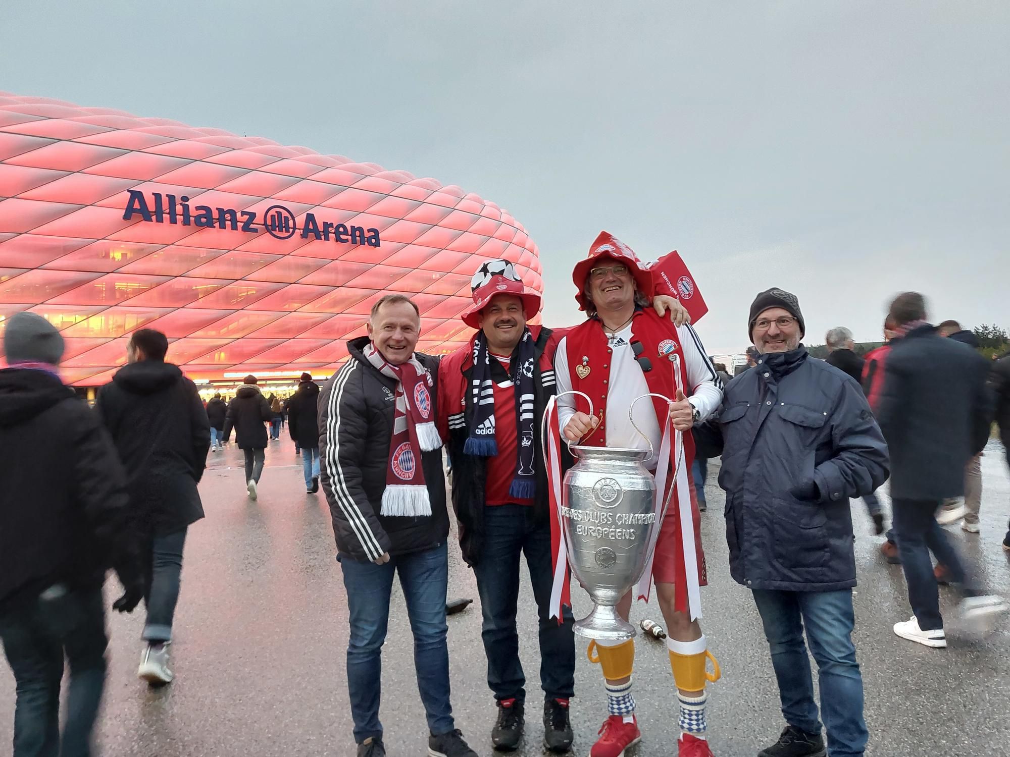 Ako to vyzeralo na zápase Bayern Mníchov - Manchester City