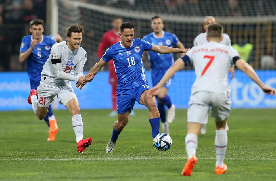 Kvalifikácia EURO 2024: Bosna a Hercegovina - Island