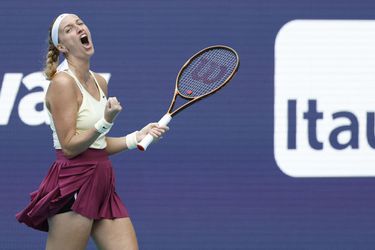 WTA Miami: Petra Kvitová sa prebojovala do finále, zabojuje o jubilejný titul