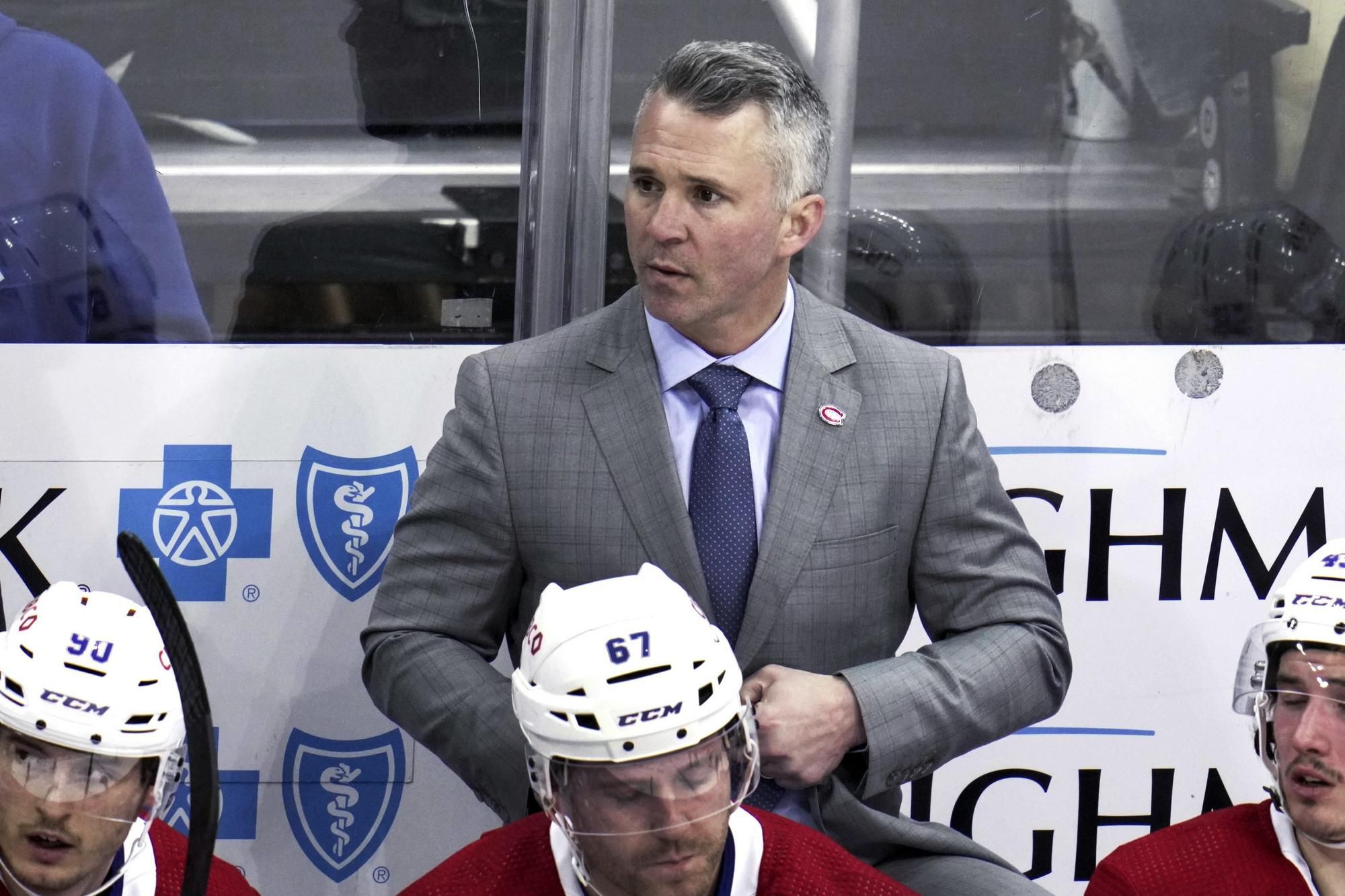 Tréner Montrealu Canadiens Martin St. Louis.